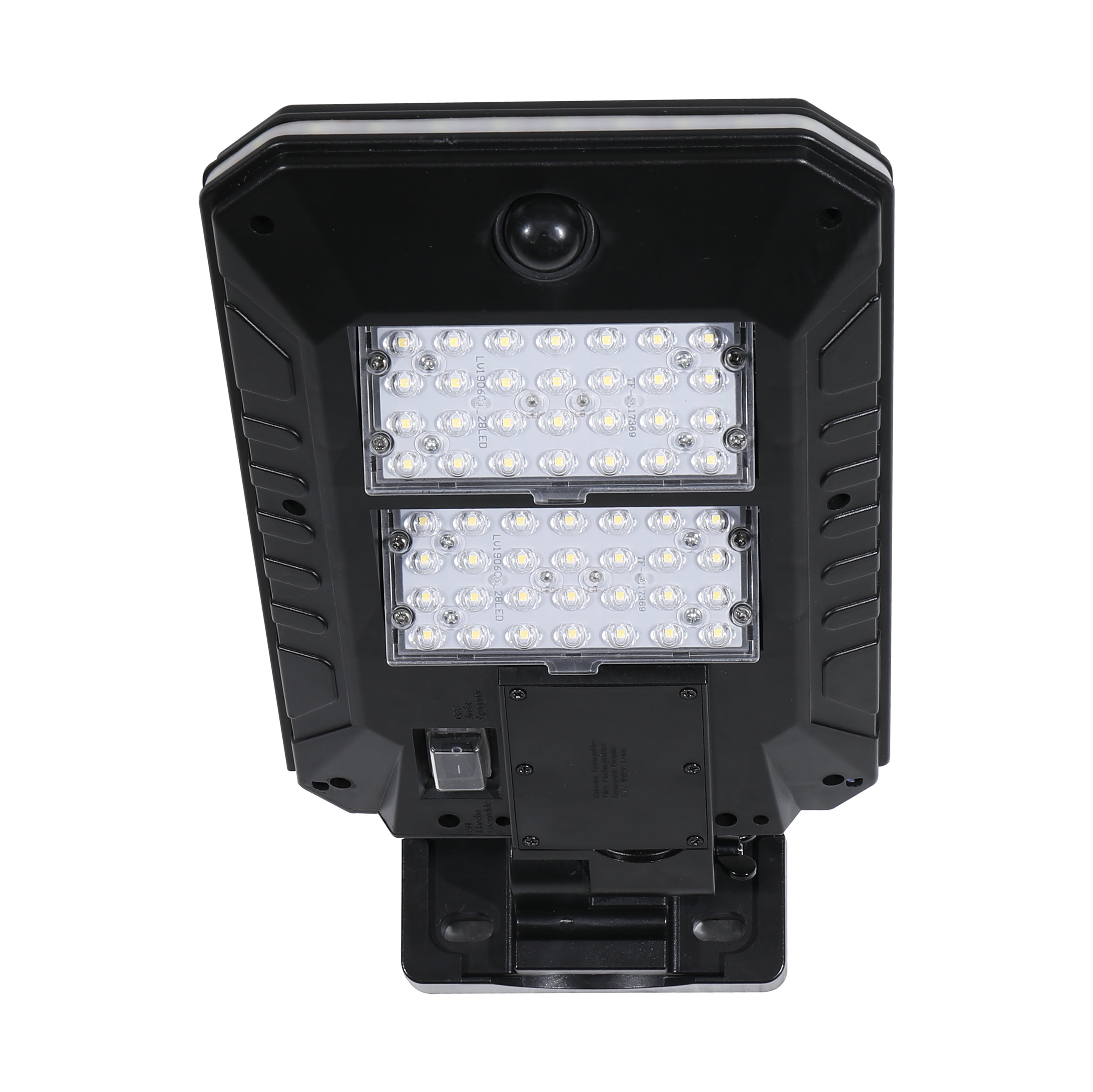 Hyper Tough 1000 Lumen Solar LED Security Light with 50 Lumen Standby Light Band