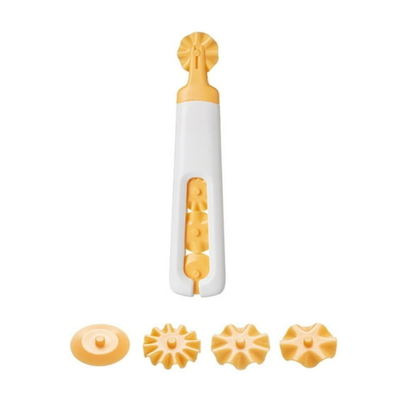 Cake Border Cutter Roller for Professional Baking and Dough Pastry Edges Design with Ergonomic Handle for Easy Use