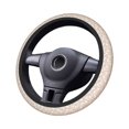 thumbnail image 4 of Elastic Steering Wheel Cover, White Goose Stretch Thickening Car Steering Wheel Cover Women Men, Steering Wheel Protector Universal 15 in, 4 of 7