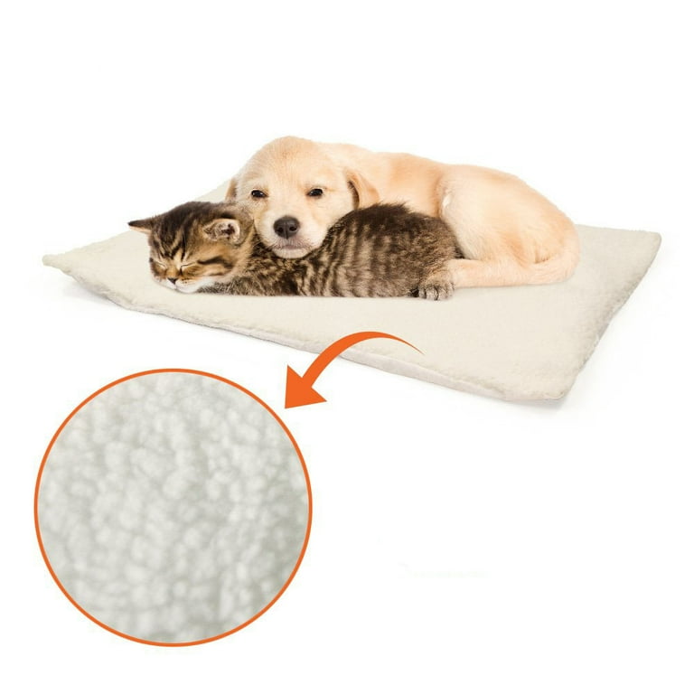 Cat Blanket Self Heating Blanket for Cats and Dogs Cat Bed Fluffy Soft Heat Blanket Cat Self Warming Blanket Thermal Blanket Walmart