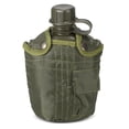 thumbnail image 1 of 1L Cantine Bouteille Camping Randonnée Randonnée Survival Bouteille d'Eau Bouilloire avec Couvercle, 1 of 7