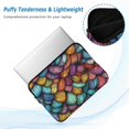 thumbnail image 2 of FORMRS 13-13.3 inch Laptop Sleeve Case Soft Carrying Quilted Computer Bag Cover, Vibrant Dragon Scales Pattern, 2 of 7
