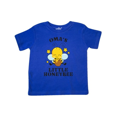 

Inktastic Cute Bee Oma s Little Honeybee with Stars Gift Toddler Boy or Toddler Girl T-Shirt