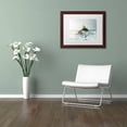 thumbnail image 3 of Trademark Fine Art "Haunted Lighthouse in the Storm" Canvas Art by Mathieu Rivrin, White Matte, Wood Frame, 3 of 4