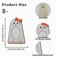 thumbnail image 3 of Halloween Decorations Pumpkin Ghost Shaped Photo Frame Tabletop Picture Frame with Stand for Halloween Home Tiered Tray Mantel Pet Photo Display Decor, 3 of 5
