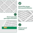thumbnail image 6 of SUIXINEYI 20X20X1 MERV11 Pleated Air Condition Filter MPR1000 HVAC Furnace Air Filter for Dust Reduction,6 Filters, 6 of 8