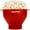 Cherry, variant on The Original Hotpop Microwave Popcorn Popper, Silicone Popcorn Maker, Collapsible Bowl BPA-Free and Dishwasher Safe- 20 Colors Available (Orange)