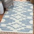 thumbnail image 3 of Luxe Weavers South Western Fringe Geometric Blue 6x9 Area Rug for Living Room, 3 of 8