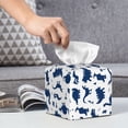 thumbnail image 6 of Rocae Cute Cartoon Dinosaur for High-grade Leather Tissue Box, Exquisite Fashionable Design, Office Tissue Box, Waterproof Family Tissue Box, 6 of 8