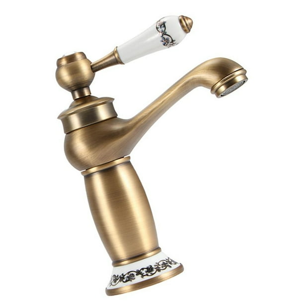 Destyer Kitchen Sink Bathroom Retro Water Tapware Hot Cold Spray Mixer