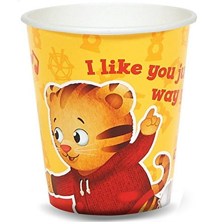 Birthdayexpress Daniel Tiger Party Supplies 9 Oz Paper Cups 8