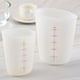 thumbnail image 3 of 2 tazas medidoras de silicona semitransparentes visibles (250 ml y 500 ml), 3 of 8