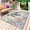 beige, variant on Teal Octopus Coastal Outdoor Rug 5x7 Ft - Reversible Patio Rug Outdoor Camping Rugs, Summer Beach Ocean Coral Nautical Washable Indoor Outdoor Area Rugs, Non-Slip Outdoor Carpet Runner for Deck/Porch
