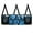 Blue Camouflage, variant on KUIFORTI Trunk Organizer for Car Women Blue Butterfly Backseat Car Organizer (37.01"*11.8") Oxford Cloth, Make the Trunk of Your Car Look Neat and Tidy