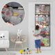 thumbnail image 2 of Stuffed Animal Storage Bag Over The Door Stuffed Animals Organizer With 4 Large Pockets Hanging Mesh Bags For Baby Plush Toys Bedroom Nursery Kids Toy, 2 of 5