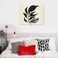 thumbnail image 5 of Orinice Minimalist Boho Eclectic Wall Art Prints,  Boho Wall Decor Abstract Neutral Black Beige Women Body Line Leaf Canvas Painting Poster,Gallery Matisse Picture Eclectic Home Decor for Room 16x12in, 5 of 6