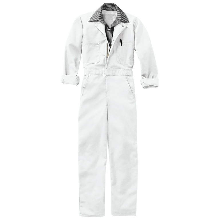 Red Kap Men's Twill Action Back Coverall with Chest Pockets