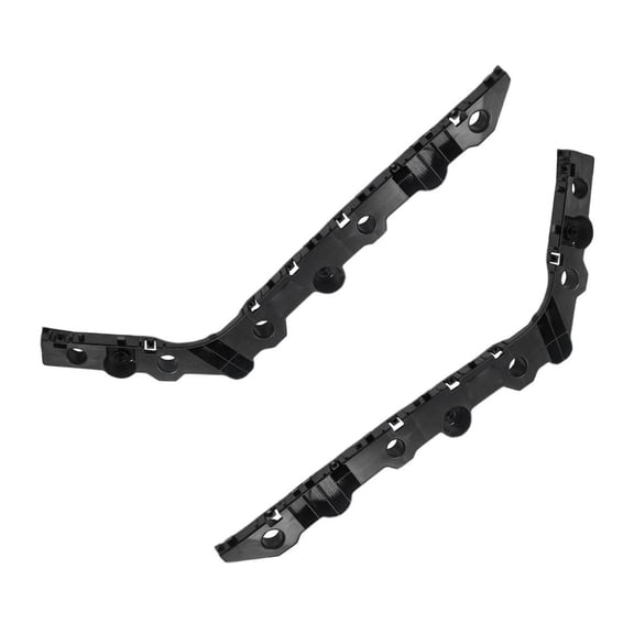 Dcmunx 2pcs Bumper Support Retainer Bracket Rear Left Right Plastic for Nissan for Altima Base 2016-2017 & Advance/Exclusive/S/SL//SV/Sense 2016-2018 Black Smooth