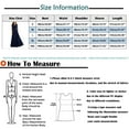 thumbnail image 3 of Women Athleisure Evening Gown Comfort Fit V-Neck 3/4 Sleeve Dress Lace Elastic Maxi Night Club Women's Sexy V Neck Lace Chiffon Strap Vintage Solid Color Lace Sleeve Dress Princess Court Dress, 3 of 8
