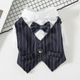 thumbnail image 6 of Forzero Gentleman cat and dog clothes wedding dress formal shirt bow tie tuxedo spring summer dress Teddy shirt, 6 of 6