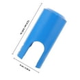thumbnail image 2 of BESTYASH Security Lock 1 Set Blue Iron for Wall-Mounted Faucets, 2 of 5