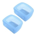 thumbnail image 4 of FITYLE 2Pcs Pet Kennel Cage Bowls Water Feeder Dish Easily to Carrier Bowl for Wire Cages or Crates for Kitty Small Animals Blue, 4 of 9