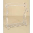 thumbnail image 2 of Whitewash Metal  Rack, 2 of 2