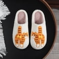 thumbnail image 6 of BERANMEY Cute Animal Slippers for Women Men Cartoon Womens Slippers Fuzzy Fall Winter Warm Cozy Couple House Slippers Shoes, 6 of 7