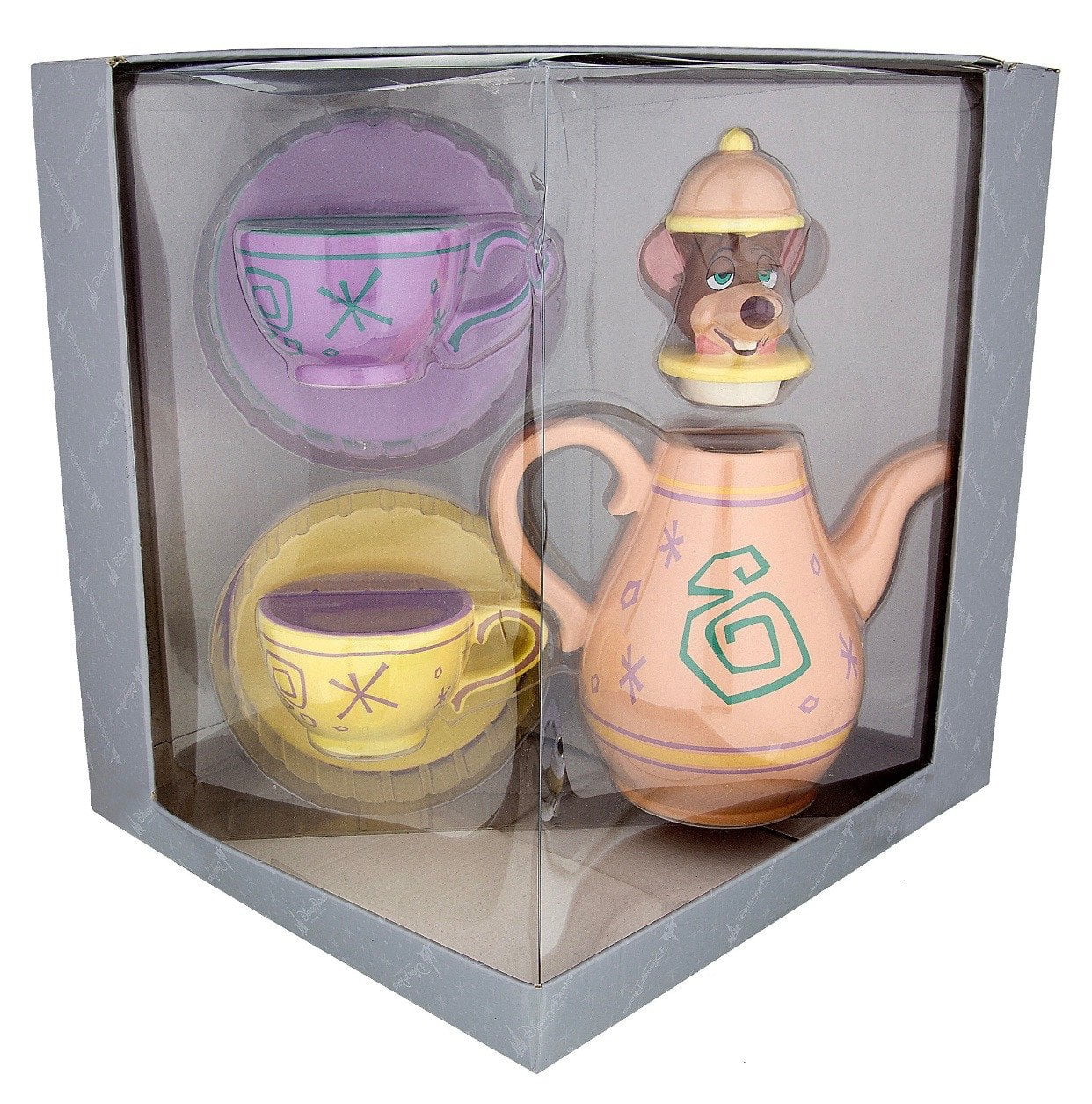 Clásico interferencia el primero alice in wonderland mouse in teapot