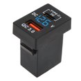 thumbnail image 3 of 12-24V Salida USB, Cargador De Coche USB C QC 3.0 Pantalla De Voltaje De Carga Rápida Toma De Cargador De Coche Para Coches Motocicletas Autocaravanas, 3 of 14
