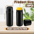 thumbnail image 2 of 20 Pcs 2 oz/60ml Plastic Empty Deodorant Containers, Round Twist-Up Solid Stick Tube Container, Top Filling Refillable Deodorant Tubes for DIY Solid Deodorants, Shaving Soap Stick, Heel Lotion Balm, 2 of 7