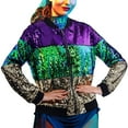 mardi gras sequin jacket