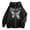 Black, variant on Women Men Y2K Zip Up Oversized Hoodie Skeleton Butterfly Gothic Emo Grunge Jacket Alt Graphic Baggy Dark Academia 90s (Brown, XL)