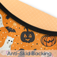 thumbnail image 4 of CURLYOOT Halloween 5.2ft Round Rug for Living Room, Large Washable Area Rug, Non Slip Floor Mat Pumpkin Ghost Bats Indoor Rugs for Bedroom, Dining Room, Offices, Entryway, 4 of 7
