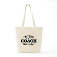 thumbnail image 6 of CafePress - Coach Tote Bag - Unisex Canvas Tote Bag, Beige, 1-Piece, 6 of 7