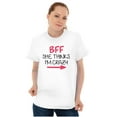 thumbnail image 5 of Funny Matching BFF Set for Besties Women's Graphic T Shirt Tees Brisco Brands L, 5 of 6