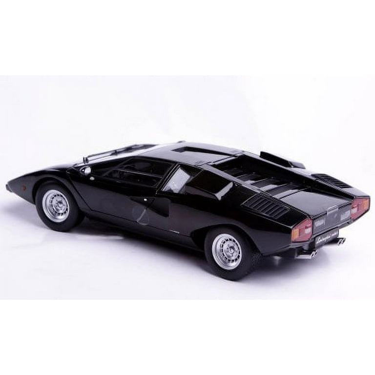 【オンラインショップ】 Countach Lamborghini LP400 Walmart.com - Kyosho 1/18 Black ミニカー