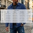 thumbnail image 5 of Jackets for Men Classic Zip Up Lapel Long Sleeve Regular Fit Office Jacket, 5 of 8