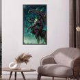thumbnail image 2 of Cuadros Decorativos Kits de pintura de diamantes de bricolaje Calavera abstracta Taladro redondo completo Decoraciones de arte de pared JShteea Nuevos Originales, 2 of 5