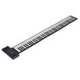 thumbnail image 3 of Piano enrollable de 88 teclas, doble bocina, Bluetooth, función MIDI, batería, plegable, portátil, con enchufe estadounidense de 100 a 240 V, 3 of 12
