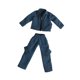thumbnail image 5 of Chaqueta de ropa de trabajo para figura a escala 1/12, ropa urbana, disfraz, regalo de moda, decoración. Azul, 5 of 7