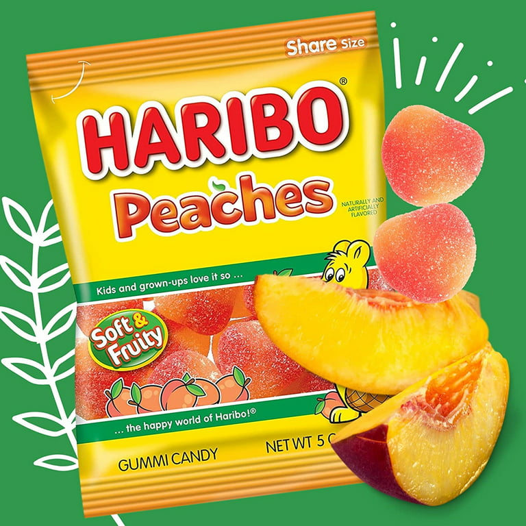 Haribo Peach Gummies, 100 g - Piccantino Online Shop International