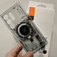thumbnail image 2 of Étui de Téléphone Magnétique Précise avec Protection de Carte de Circuit Compatible avec MagSafe pour Samsung Galaxy S23 Ultra (Transparent, pour Galaxy S23 Ultra), 2 of 6