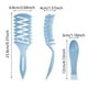thumbnail image 2 of Cepillo para definir rizos Peine para rizos Cepillo para separar el cabello rizado para dar forma y definir los rizos en húmedo para mujeres y hombres, para reducir el tirón, 2 of 2