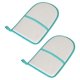 thumbnail image 1 of 2 guantes de planchado resistentes al vapor para planchas de ropa, impermeables y resistentes al calor. gris claro, 1 of 9