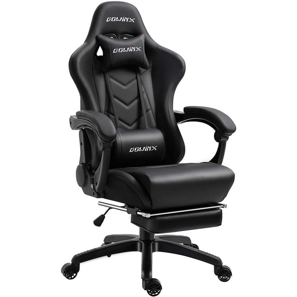 Dowinx Gaming Chair Ergonomic Computer Chair Racing Leather with