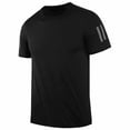thumbnail image 5 of Gunia Cooling Shirts Mens Workout Gym Shirts Short Sleeved T Shirt Ice Silk Round Neck Outdoor Casual Breathable Quick Drying Tees For Running Athletic Sport Tops Mens T-Shirts Black 6Xl, 5 of 5