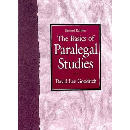 Pre-Owned The Basics of Paralegal Studies (Hardcover) 0135681898 9780135681893