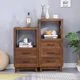 thumbnail image 3 of Gabinete de estilo Country americano, cajón de madera maciza, almacenamiento lateral Vintage, antiguo, decorativo, clásico, para sala de estar, 3 of 4