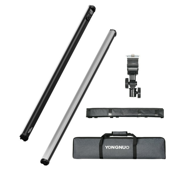 YONGNUO YN100SOFT 100cm39in RGB Tube Video Stick 2000K-10000K Dimmable 31 Effects Built-in Battery APP Remote Control with Tube Clip Bracket Grille Storage Bag for Vlog Live Streaming Pr